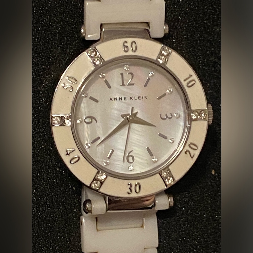 Anne Klein White Ceramic Watch